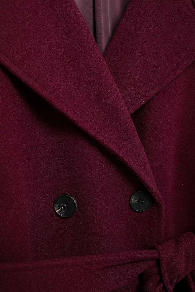 Ramona | Burgundy Coat