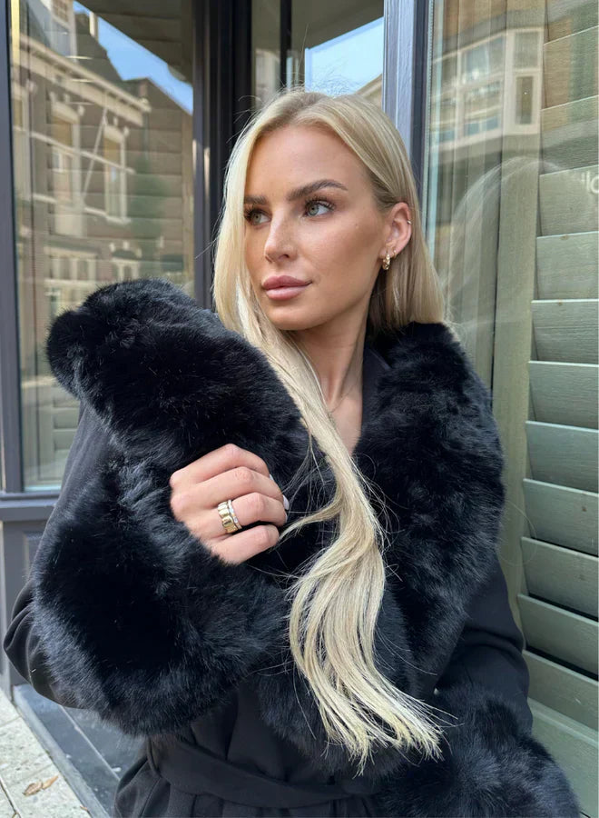 Alize | Fur and Cashmere Coat