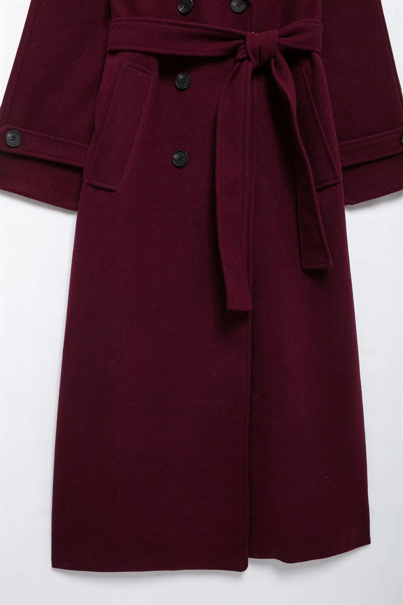 Ramona | Burgundy Coat