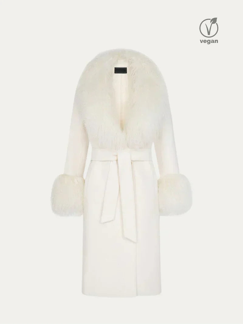 Alize | Fur and Cashmere Coat